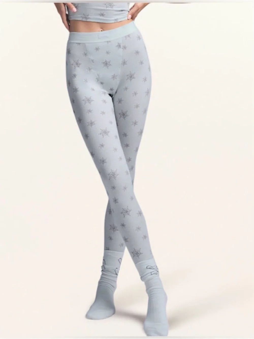 Skims snowflake lounge leggings Size XS